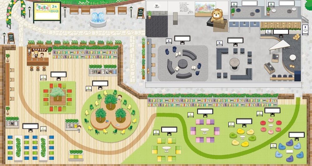 【2階】もくもく会専用スペース|オンライン上で集まって作業や勉強会をしたいときに